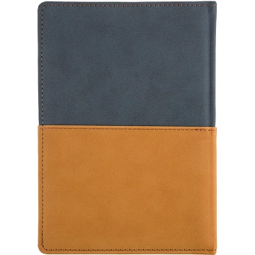 Ежедневник недатированный Attache Selection Western синий/рыжий, 160 л