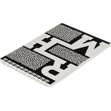 Блокнот А6 50л,спираль,клетка,Concept