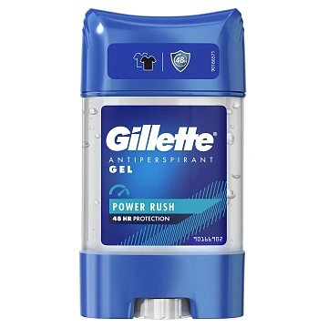 Гель-дезодорант Gillette Power Rush, 70мл