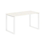 Стол прямой EQST 1367 Ясень Траун/Белый 1360х670х750 EDIS