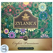 Чай Zylanica Ceylon Premium Collection зел. 100 пакx2гр/уп