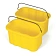 Ведро Rubbermaid 9л, для хранения аксессуаров, желтое, FG9T8200YEL
