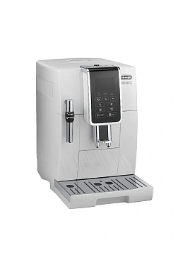 Кофемашина DELONGHI Dinamica ECAM 350.35.W, 1450 Вт, объем 1,8 л, ручной капучинатор, белая
