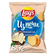 Чипсы Lay's Из печи Нежный сыр с зеленью, 85г