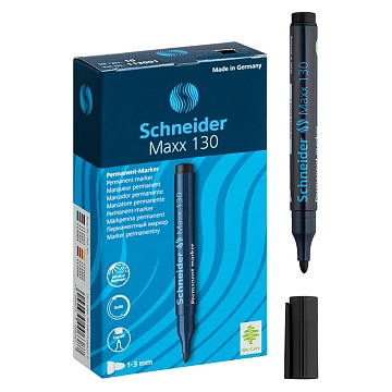 Маркер перманентный SCHNEIDER Maxx 130 черный