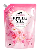 Кондиционер для белья Lion Aroma Silk с ароматом Розы, 2.1л