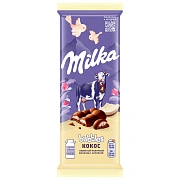 Шоколад Milka Bubbles Кокос пористый молочный, 87г
