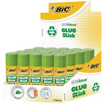 Клей-карандаш BIC 'ECOlutions', 21 г, 8923452