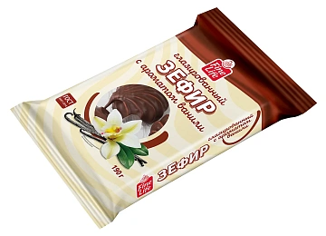 Fine Life Зефир глазированный ваниль, 190г
