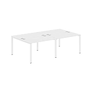 Стол 4-х местный XS6WST 2414 Белый/Белый 2400х1406х750 XTEN-S60