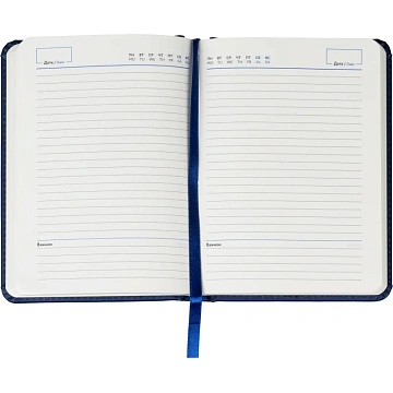 Ежедневник недатированный ATTACHE Classic А6, 136л, синий