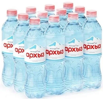 Вода минеральная Легенда Гор Архыз газ ПЭТ 0,5л