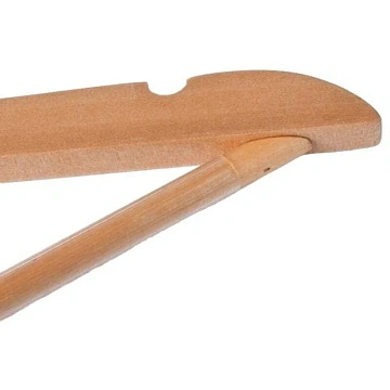 Вешалка-плечики WW_LH001-ANTI/CU3014 дерев,перек,к/хр,антив,р48-50 нат