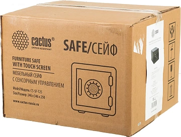 Сейф Cactus CS-SF-T25 250x350x300мм, электронный