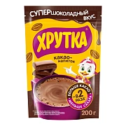 Какао-напиток Хрутка Супершоколадный вкус быстрорастворимый, 200г