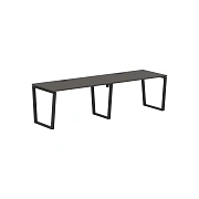 Стол 2-х местный EVWST 2780 Мокко/Черный 2726х800х750 EDIS