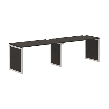 Стол 2-х местный XQPWST 2870 Дуб Юкон Модерн/Алюминий 2800х700х750 XTEN-QP