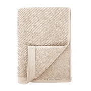 Полотенце Tessolo Home махровое диагональ молочного цвета, 50 x 90см