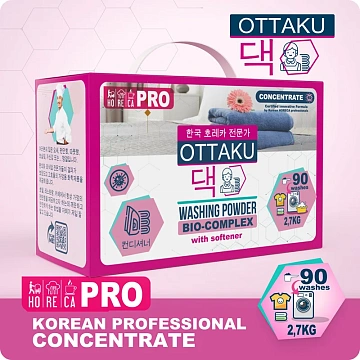 Порошок стиральный-кондиционер Ottaku Bio-Complex 2в1, 2.7кг