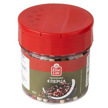 Fine Life Приправа 4 перца, 60г