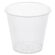 Стакан одноразовый Vzlp глянцевый пластиковый прозрачный 300мл, 20шт