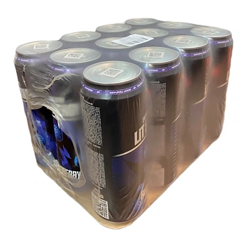 Напиток энергетический Lit Energy черника, 450мл x 12 шт