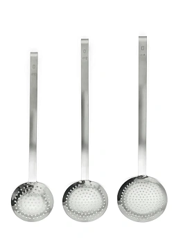 METRO PROFESSIONAL Шумовка нержавеющая сталь, 14см