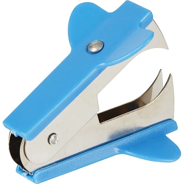 Антистеплер для скоб N10, 24/6, 26/6, синий