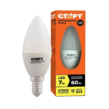 Лампа светодиодная Старт Eco Led 7Вт