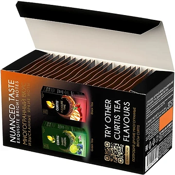 Чай Curtis Citrus Goove, черный, 25 пакетиков