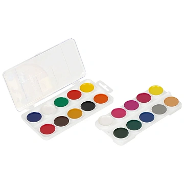 Акварель Мульти-Пульти 'Енот в Красном море', медовая, 16 цветов, без кисти, пластик, европодвес