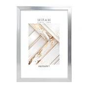Фоторамка Мирам серебро А4, 21 x 29.7см