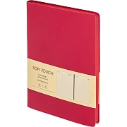 Ежедневник недатированный А5 136л  SOFT TOUCH интеграл.розовый ЕКСТ52513608