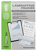Пленка для ламинирования Cactus CS-LPGA460100 60мкм, 100шт, 216x303мм, глянцевая