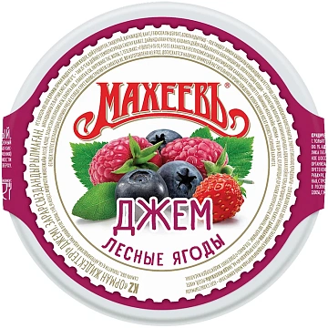 Джем Махеевъ лесные ягоды, 400г