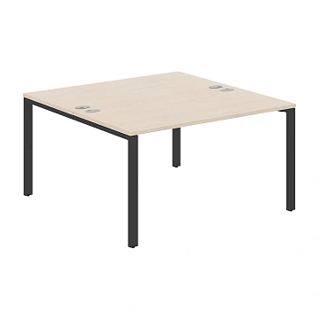 Стол 2-х местный XS6WST 1414 Бук Тиара/Антрацит 1400х1406х750 XTEN-S60