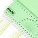 Бизнес-тетрадь WAVES А5 100л. ATTACHE клет,спир,пласт,заклад,цв.зеленый