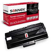 Картридж лазерный SONNEN (SS-SCX-D4200A) для SAMSUNG SCX-4200/4220, ВЫСШЕЕ КАЧЕСТВО, ресурс 2500 стр