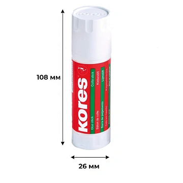Клей-карандаш 20г KORES 12203
