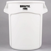 Мусорный бак Rubbermaid Brute 75.7л, белый, FG262000WHT