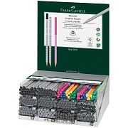 Карандаш ч/г Faber-Castell 'Grip 2001' трехгранный, заточен., дисплей