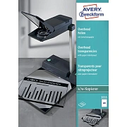 Пленка для проектора Avery Zweckform 3555, прозрачная, 210x297мм, 0.1мм, 100 листов