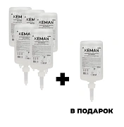 Жидкое мыло в картридже Keman S1 1л, бесцветное, без запаха, 400820, 6шт/уп