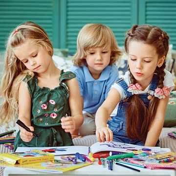 Альбом для рисования, А4, 32 листа, гребень, обложка картон, ЮНЛАНДИЯ, 195х285 мм, 'Цветочный сад' (