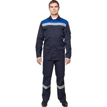 Костюм лет муж (куртка, бр) л05 син/вас 128-132/170-176 (Арсенал-СП)