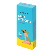 Крем Consly солнцезащитный с морским коллагеном SPF50, 50мл