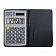 Калькулятор карманный металлический STAFF STF-1008 (103х62 мм), 8 разрядов, двойное питание, 250115