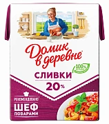 Сливки Домик в деревне 20%, 200г