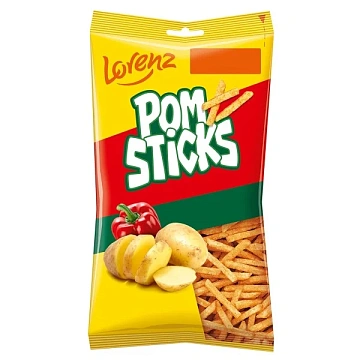 Чипсы Lorenz Pomsticks соломкой Паприка, 100г