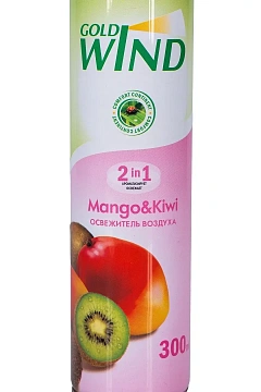 Освежитель воздуха Gold Wind 2 in 1 манго и киви, 300мл, аэрозоль